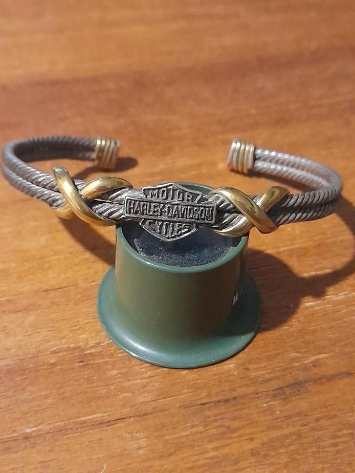 Harley Davidson Zilveren Armband MB Mexico, Sieraden, Tassen en Uiterlijk, Armbanden, Nieuw, Zilver, Zilver, Met bedels of kralen