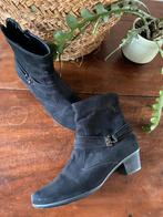 Mooie zwarte leren GABOR enkel laarsjes gesp mt 39 i.z.g.st., Kleding | Dames, Zwart, Lage of Enkellaarzen, Gabor, Ophalen of Verzenden