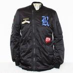 Zeer Mooie gevoerde Replay Jas (M) € 95,-, Maat 38/40 (M), Zwart, Replay, Ophalen of Verzenden