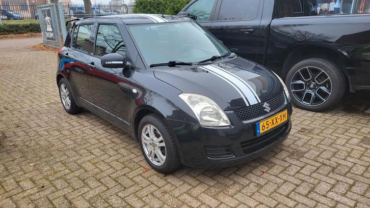 Suzuki Swift 1.5 5D 2008 Zwart, Auto's, Suzuki, Bedrijf, Swift, Benzine, D, Hatchback, Handgeschakeld, Origineel Nederlands, Zwart