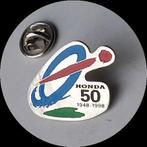 HONDA jubileum pin 50 jaar, Verzamelen, Speldjes, Pins en Buttons, Transport, Speldje of Pin, Zo goed als nieuw, Verzenden