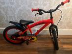 Cars jongensfiets 16 inch, Fietsen en Brommers, Ophalen of Verzenden, Zo goed als nieuw, 16 tot 20 inch