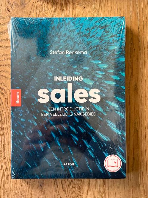 Stefan Renkema - Inleiding sales, Boeken, Economie, Management en Marketing, Nieuw, Management, Ophalen of Verzenden