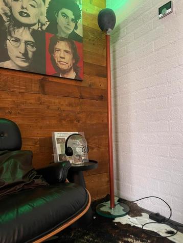 Italiaanse Torchiere Vloerlamp Teakhout beschikbaar voor biedingen