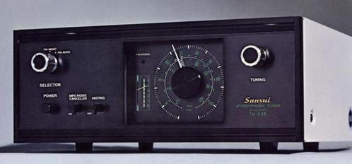 Sansui TU555 tuner, Audio, Tv en Foto, Tuners, Gebruikt, Analoog, Ophalen of Verzenden