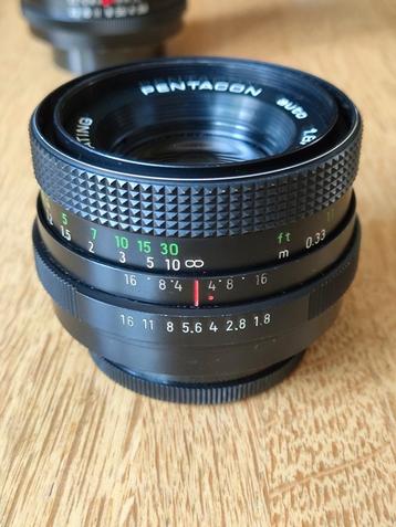 Pentacon groothoeklens 1.8/50 beschikbaar voor biedingen