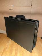 Zwarte leren laptoptas 15.6 inch - zeer nette staat, Computers en Software, Laptoptassen, Ophalen of Verzenden, 16 inch, Zo goed als nieuw