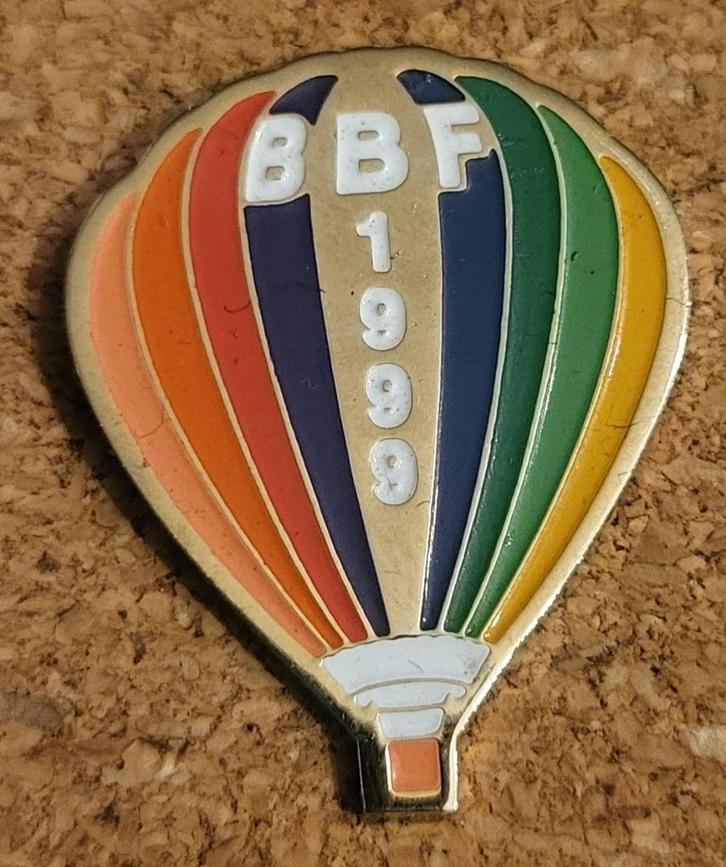 Ballonpin bbf 1999, Verzamelen, Speldjes, Pins en Buttons, Sport, Ophalen of Verzenden