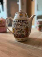 Blond Amsterdam Theepot "Even Bijkletsen", Ophalen, Gebruikt