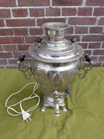 Antieke verchroomde samovar, Antiek en Kunst, Verzenden