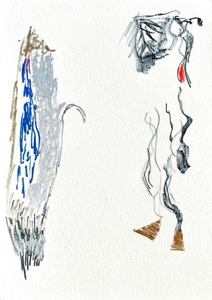 Peter Green (Fleetwood Mac) Abstract Drawing Artwork, Antiek en Kunst, Kunst | Schilderijen | Modern, Ophalen of Verzenden
