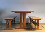 vintage Scandinavische eetkamerset, Ophalen, Gebruikt, 100 tot 150 cm, 50 tot 100 cm