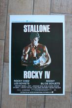 filmaffiche Sylvester Stallone Rocky 4 filmposter, Verzamelen, Ophalen of Verzenden, A1 t/m A3, Zo goed als nieuw, Rechthoekig Staand