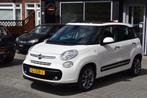 Fiat 500L 0.9 TwinAir Lounge PANODAK PARKEERSEN.CRUISE/CLIMA, Gebruikt, Parkeersensor, Leder en Stof, Wit