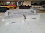 ❇️️️ OUTLET lichtgrijze hoekbank 310x170 | GRATIS LEVERING, Hoekbank, 300 cm of meer, Ophalen of Verzenden, Zo goed als nieuw