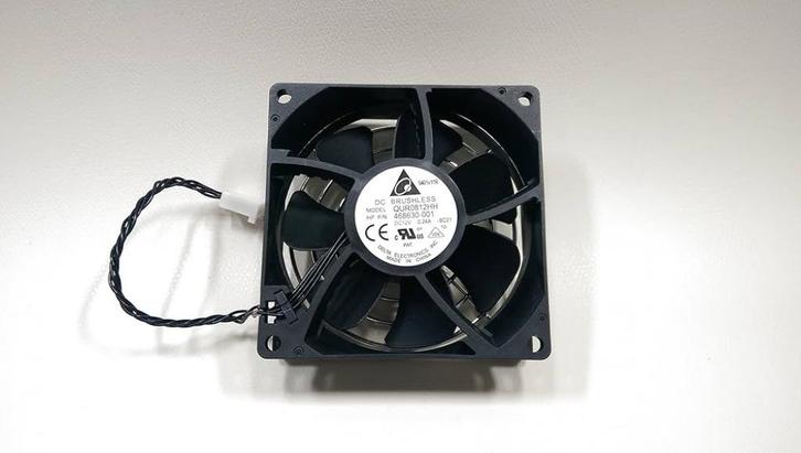 HP Z600 Workstation QUR0812HH Cooling Fan- 468630-001, Computers en Software, Interne voedingen, Gebruikt, Ophalen of Verzenden