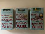 Jean M. Auel: 3 boeken uit de serie De stam van de holenbeer, Boeken, Fantasy, Gelezen, Ophalen of Verzenden