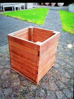 Hardhouten plantenbakken., Tuin en Terras, Bloembakken en Plantenbakken, Ophalen, Hout