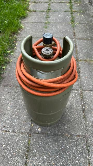 Gasfles met Brander (vol) beschikbaar voor biedingen