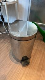 Brabantia pendaalemmer, Huis en Inrichting, Woonaccessoires | Prullenbakken, Ophalen, Gebruikt, Metaal, Minder dan 50 cm