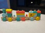 Houten speeltreinje, Kinderen en Baby's, Speelgoed | Houten speelgoed, Ophalen, Gebruikt, Duw- of Trekspeelgoed