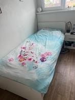 Ikea bed wit, 90x200 ASKVOLL, Huis en Inrichting, Ophalen, Gebruikt, 90 cm, Eenpersoons