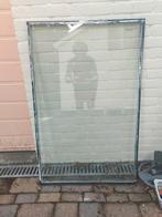 Gevelraam dubbel glas, Doe-het-zelf en Verbouw, Glas en Ramen, Ophalen, Minder dan 80 cm, Gevelraam of Ruit