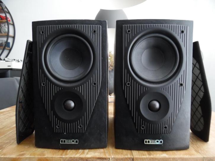 Mission monitor M72 speakerset, Audio, Tv en Foto, Luidsprekers, Gebruikt, Front, Rear of Stereo speakers, 60 tot 120 watt, Overige merken