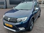 Dacia Sandero 0.9 TCe Stepway Laureate Automaat 16'' L.M.V N, Auto's, Dacia, 898 cc, Stof, Euro 6, Blauw