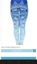 Nieuw Yoga sport legging, Kleding | Dames, Nieuw, Ophalen of Verzenden, Yoga, Maat 36 (S)