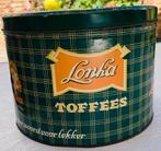 LONKA toffees vintage blik groot, Verzamelen, Blikken, Ophalen of Verzenden, Gebruikt, Overige merken