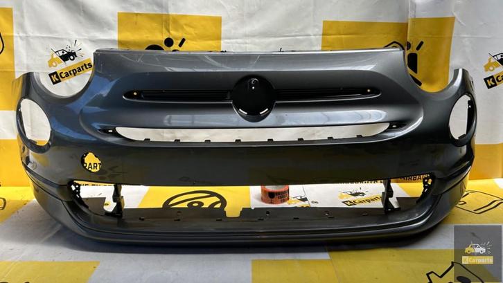 Voorbumper Fiat 500 bumper 735619476 2015-2023 origineel, Auto-onderdelen, Carrosserie en Plaatwerk, Bumper, Fiat, Voor, Gebruikt