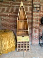 Bootkast Indonesia wijnrek., Huis en Inrichting, Woonaccessoires | Wijnrekken, Ophalen of Verzenden, Zo goed als nieuw, Minder dan 50 cm