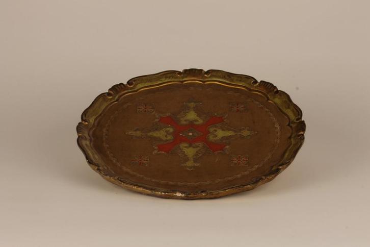 Dienblad, brocante, Antiek en Kunst, Curiosa en Brocante, Ophalen of Verzenden