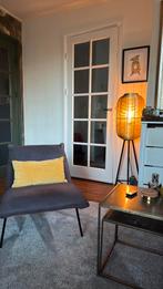 Stalamp messing staal zwart, Huis en Inrichting, Ophalen of Verzenden, 150 tot 200 cm