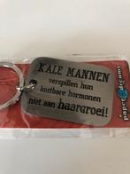 Stalen sleutelhanger met leuke spreuk!, Ophalen of Verzenden, Nieuw, Overige typen
