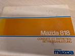 Jaren 70 mazda 818 handleiding óók de mazda 818 coupés izgst, Ophalen of Verzenden, Zo goed als nieuw, Mazda