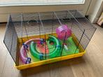 Hamsterkooi - met toebehoren, Dieren en Toebehoren, Kooi, Gebruikt, Minder dan 75 cm, Hamster