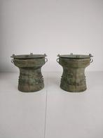 Grote Zuidoost-Aziatische bronzen regendrum (los te koop), Antiek en Kunst, Ophalen