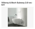 Villeroy & Boch Subway 2.0, 1 WC-bril nieuw, Ophalen, Overige typen, Nieuw, Minder dan 25 cm