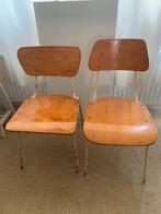 Vintage brocante schoolstoelen, Sissy Boy., Ophalen, Zo goed als nieuw, Overige kleuren, Twee