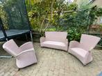 Tuinset bank + stoelen, Tuin en Terras, Tuinsets en Loungesets, Ophalen, 4 zitplaatsen, Gebruikt, Bank