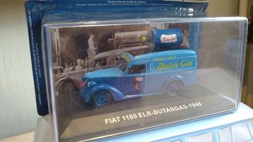 Altaya Fiat 1100 ELR Butan-gas met gasfles 1948 1:43 nieuw beschikbaar voor biedingen