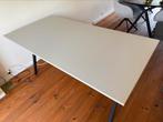 Trotten bureau beige/antraciet 160x80, Ophalen, Zo goed als nieuw