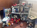 Playmobil politie brandweer ambulance, Ophalen of Verzenden, Gebruikt, Complete set