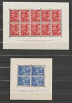 V402/V403 1942 Legioenvelletjes MNH, Postzegels en Munten, Postzegels | Nederland, Ophalen of Verzenden, T/m 1940, Postfris