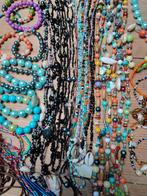 Partij Schelpen Sieraden - 50 Stuks, Sieraden, Tassen en Uiterlijk, Kettingen, Overige materialen, Verstelbaar, Overige kleuren