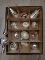 Setje ouderwetse kerstballen met piek, Diversen, Kerst, Ophalen, Gebruikt