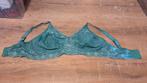 Groene triumph bh zonder beugel, met kant, maat 85e, Triumph, Ophalen of Verzenden, Groen, BH