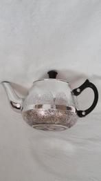 Vintage Roestvrijstalen Theepot - Made in England, Ophalen of Verzenden, Huis en Inrichting
